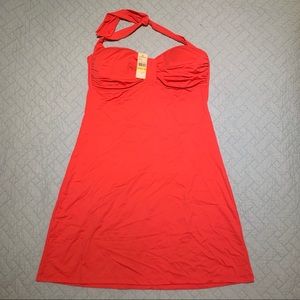Tommy Bahama Coral Halter Swim Dress